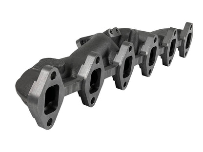 BladeRunner Ported Ductile Iron Exhaust Manifold Dodge Diesel Trucks 94-98 L6-5.9L (td) aFe Power-4
