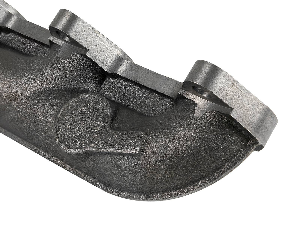 BladeRunner Ported Ductile Iron Exhaust Manifold Dodge Diesel Trucks 94-98 L6-5.9L (td) aFe Power-5
