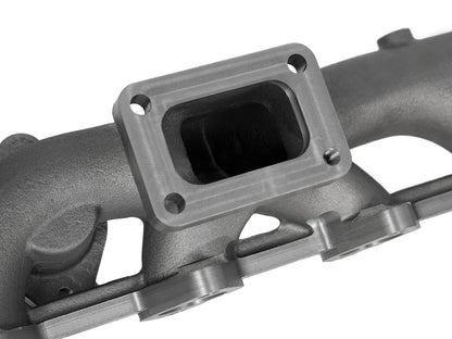BladeRunner Ported Ductile Iron Exhaust Manifold Dodge/Ram Diesel Trucks 07.5-18 L6-6.7L (td) aFe Power-4