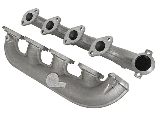BladeRunner Ported Ductile Iron Exhaust Manifold Ford Diesel Trucks 03-07 V8-6.0L (td) aFe Power