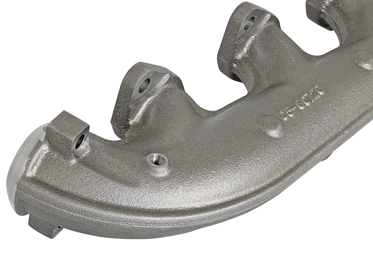BladeRunner Ported Ductile Iron Exhaust Manifold Ford Diesel Trucks 03-07 V8-6.0L (td) aFe Power-3