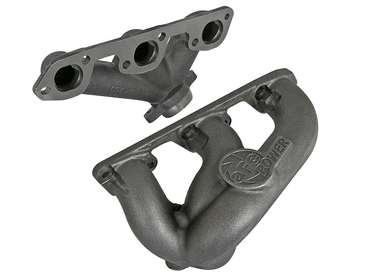 BladeRunner Ported Ductile Iron Exhaust Manifold Jeep Wrangler (JK) 07-11 V6-3.8L aFe Power