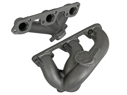 BladeRunner Ported Ductile Iron Exhaust Manifold Jeep Wrangler (JK) 07-11 V6-3.8L aFe Power