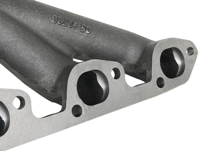 BladeRunner Ported Ductile Iron Exhaust Manifold Jeep Wrangler (JK) 07-11 V6-3.8L aFe Power-3