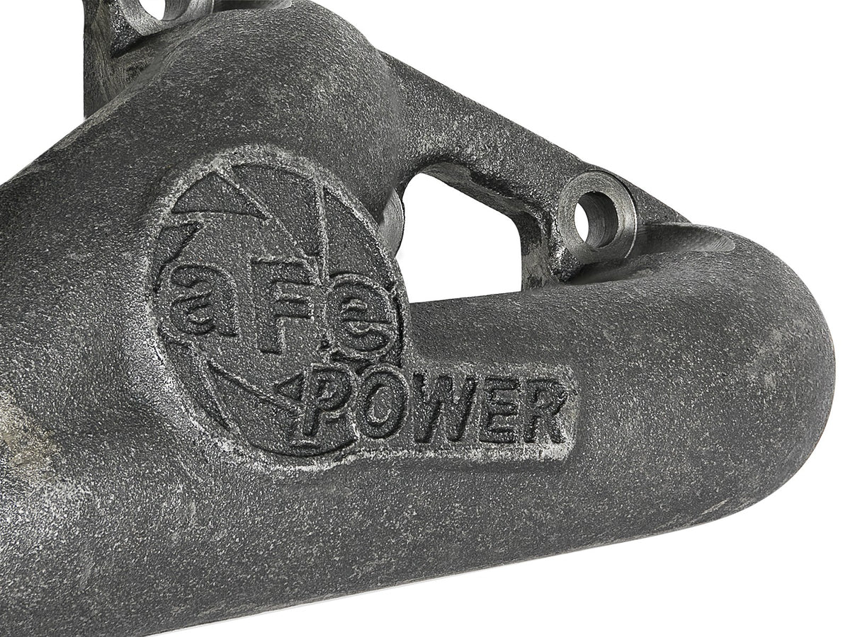 BladeRunner Ported Ductile Iron Exhaust Manifold Jeep Wrangler (JK) 07-11 V6-3.8L aFe Power-4