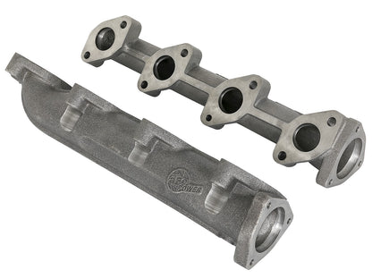BladeRunner Ported Ductile Iron Exhaust Manifold Ford Diesel Trucks 08-10 V8-6.4L (td) aFe Power