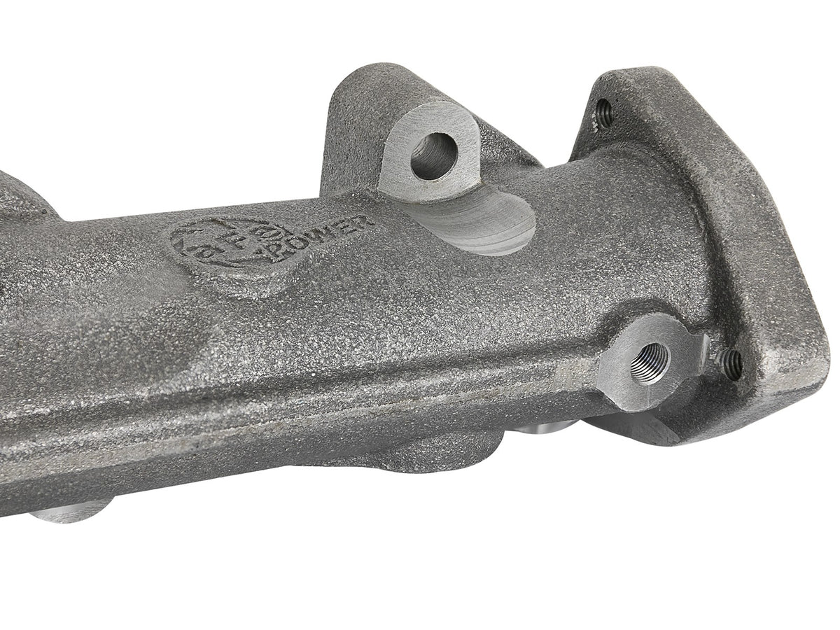 BladeRunner Ported Ductile Iron Exhaust Manifold Ford Diesel Trucks 08-10 V8-6.4L (td) aFe Power-1