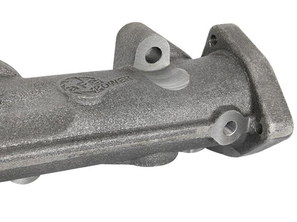 BladeRunner Ported Ductile Iron Exhaust Manifold Ford Diesel Trucks 08-10 V8-6.4L (td) aFe Power-1