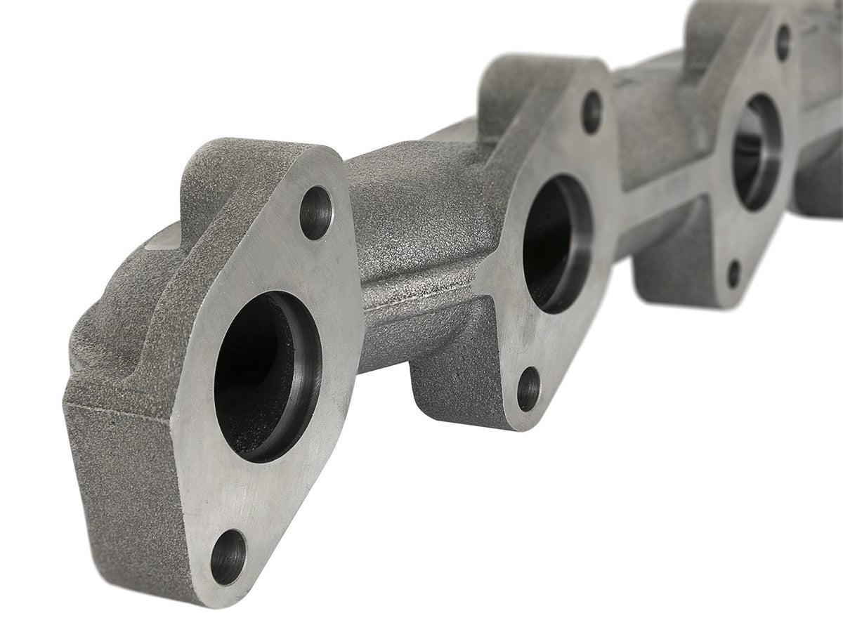 BladeRunner Ported Ductile Iron Exhaust Manifold Ford Diesel Trucks 08-10 V8-6.4L (td) aFe Power-3