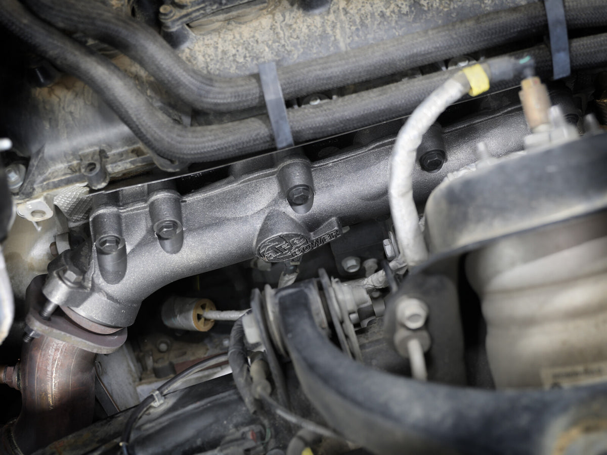 BladeRunner Ported Ductile Iron Exhaust Manifold Ram 1500 (Dt) 19-24 V8-5.7L Hemi aFe Power-2