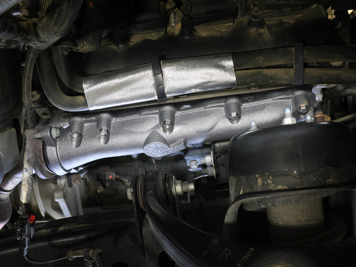 BladeRunner Ported Ductile Iron Exhaust Manifold Dodge/Ram 1500 09-18/Ram 1500 Classic 19-24 V8-5.7L Hemi aFe Power-3
