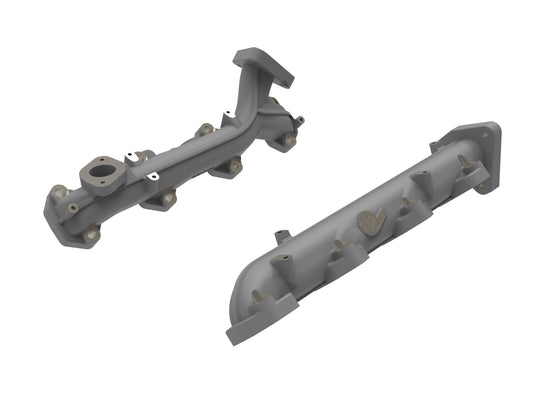 BladeRunner Ported Ductile Iron Exhaust Manifold Ford Diesel Trucks 15-19 V8-6.7L (td) aFe Power