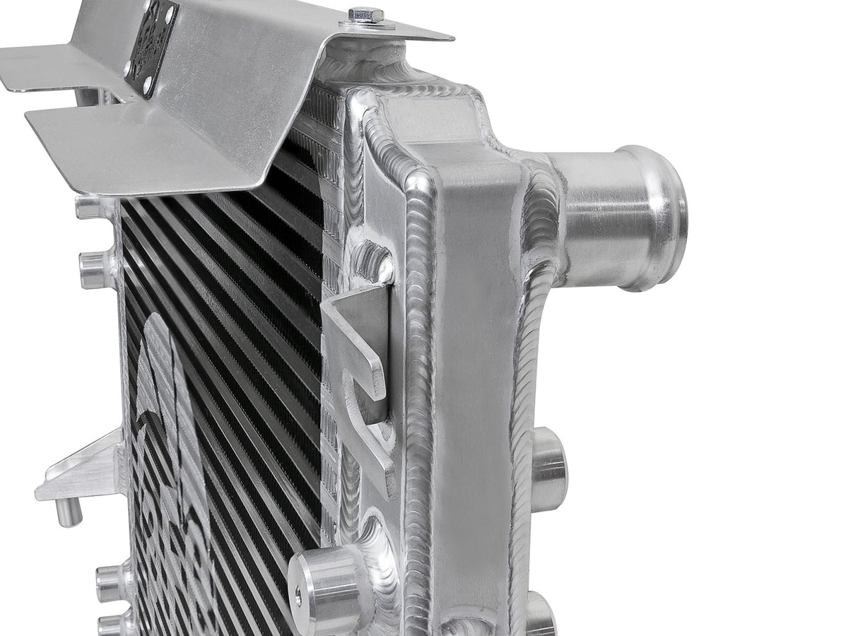 BladeRunner GT Series Bar and Plate Radiator w/ Hoses Jeep Wrangler (JK) 12-18 V6-3.6L aFe Power-2
