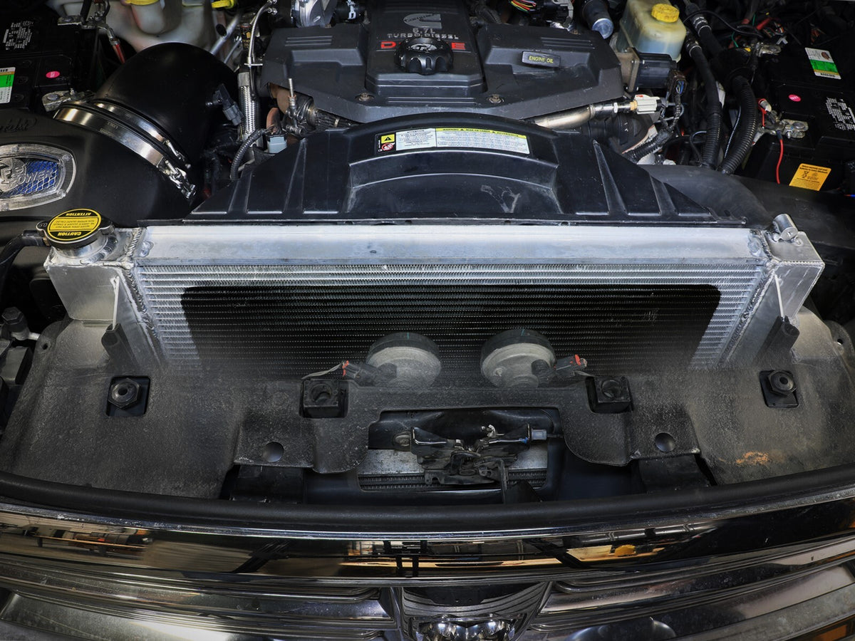 BladeRunner Street Series High Capacity Aluminum Radiator Dodge Ram Diesel Trucks 10-12 L6-6.7L (td) aFe Power-4