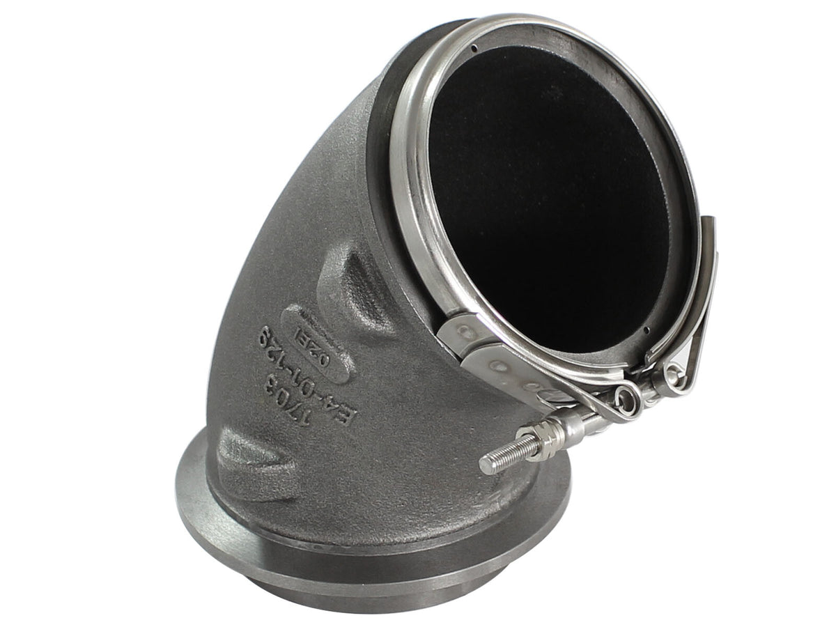 BladeRunner Turbocharger Turbine Elbow Replacement Dodge Diesel Trucks 05-07 L6-5.9L (td) aFe Power-1