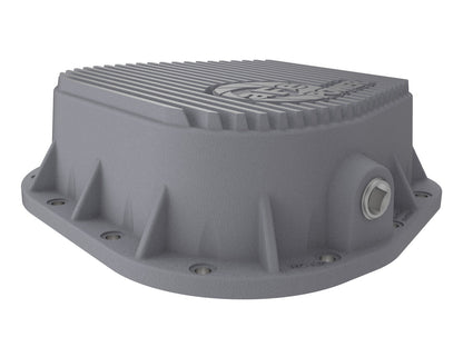 Street Series Rear Differential Cover Raw w/ Machined Fins Ford F-150 97-23 (9.75-12) aFe Power-3