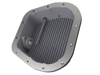 Pro Series Rear Differential Cover Black w/ Machined Fins Ford F-150 97-23 (9.75-12) aFe Power-4