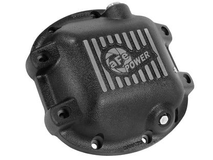 Pro Series Rear Differential Cover Black w/ Machined Fins Jeep Wrangler (TJ/JK) 97-18 Dana 30 aFe Power-1