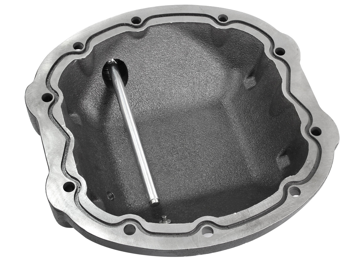 Pro Series Rear Differential Cover Black w/ Machined Fins Jeep Wrangler (TJ/JK) 97-18 Dana 30 aFe Power-5