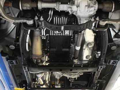 Pro Series Engine Oil Pan Black w/ Machined Fins Dodge Ram 1500 EcoDiesel 14-18 V6-3.0L (td) aFe Power-5