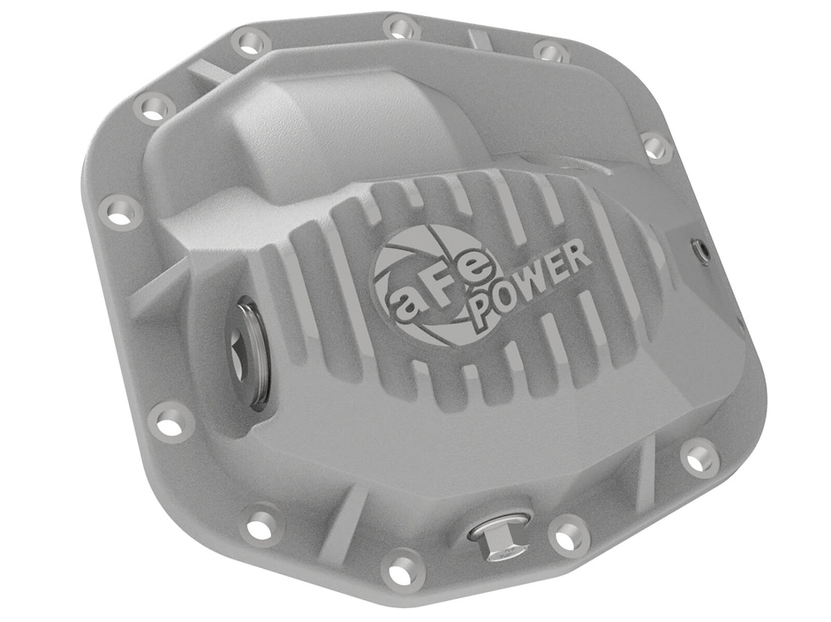 Street Series Front Differential Cover Raw Jeep Wrangler (Jl) 18-23 L4-2.0L (t)/ V6-3.6L (Dana M186) aFe Power-1