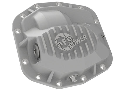 Street Series Front Differential Cover Raw Jeep Wrangler (Jl) 18-23 L4-2.0L (t)/ V6-3.6L (Dana M186) aFe Power-1