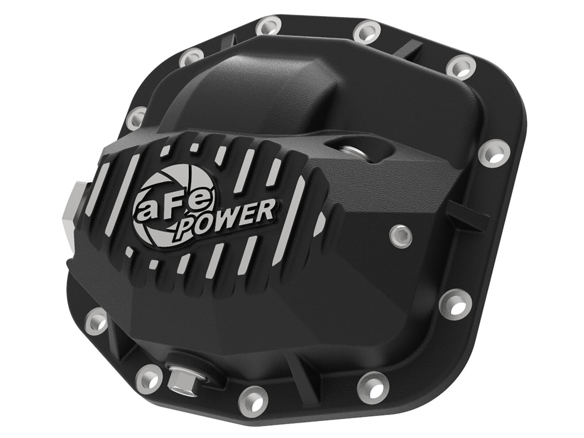 Pro Series Front Differential Cover Jeep Wrangler (Jl) 18-23 L4-2.0L (t)/ V6-3.6L (Dana M186) aFe Power-3