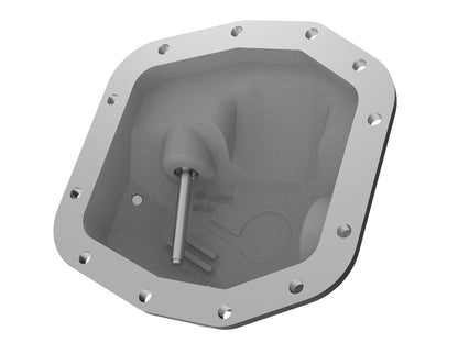 Pro Series Front Differential Cover Black w/ Oil Jeep Wrangler (Jl) 18-23 L4-2.0L (t)/ V6-3.6L (Dana M186) aFe Power-2