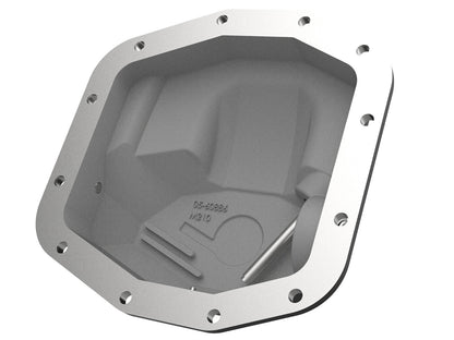 Pro Series Front Differential Cover Black Finish w/ Machined Fins Jeep Wrangler (Jl) 18-23/ Gladiator (Jt) 20-23 (Dana M210) aFe Power-2