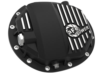 Pro Series Aam 9.5/9.76 Rear Differential Cover Black w/ Machined Fins GM Silverado/Sierra 1500 14-23 (Aam 9.5/9.76) aFe Power-1