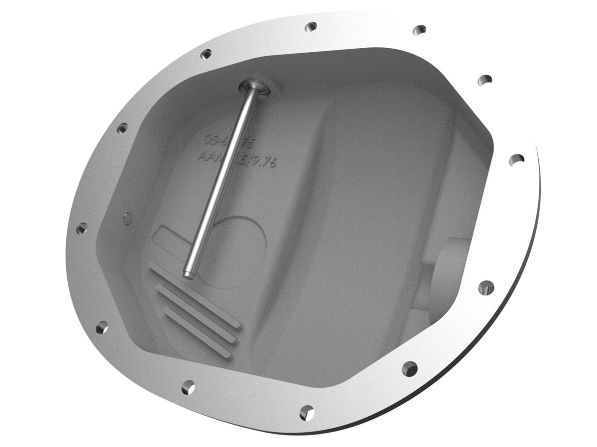 Pro Series Aam 9.5/9.76 Rear Differential Cover Black w/ Machined Fins GM Silverado/Sierra 1500 14-23 (Aam 9.5/9.76) aFe Power-2