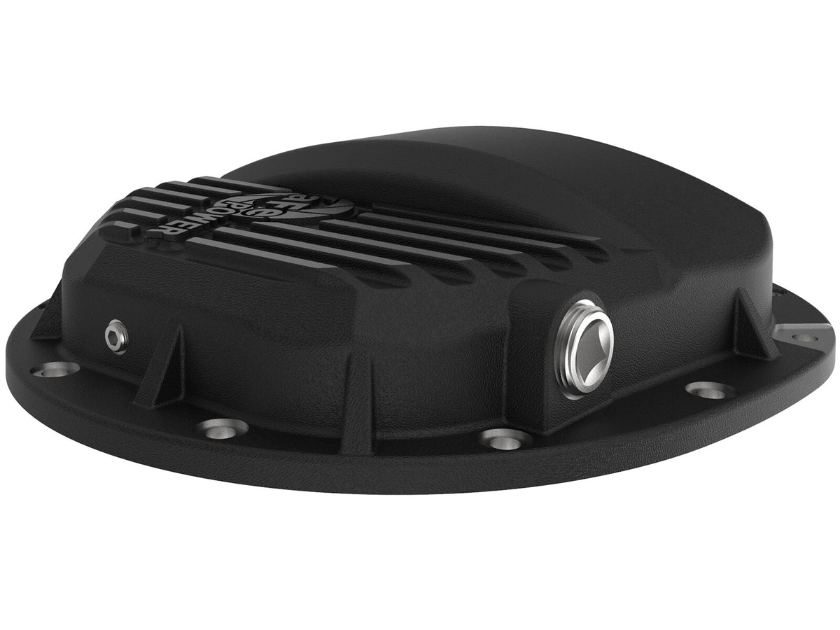 Pro Series Aam 9.5/9.76 Rear Differential Cover Black w/ Machined Fins GM Silverado/Sierra 1500 14-23 (Aam 9.5/9.76) aFe Power-3
