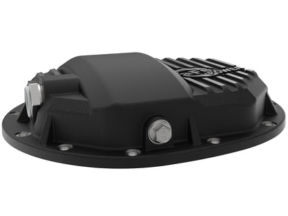 Pro Series Aam 9.5/9.76 Rear Differential Cover Black w/ Machined Fins GM Silverado/Sierra 1500 14-23 (Aam 9.5/9.76) aFe Power-4
