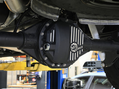 Pro Series Aam 9.5/9.76 Rear Differential Cover Black w/ Machined Fins GM Silverado/Sierra 1500 14-23 (Aam 9.5/9.76) aFe Power-7