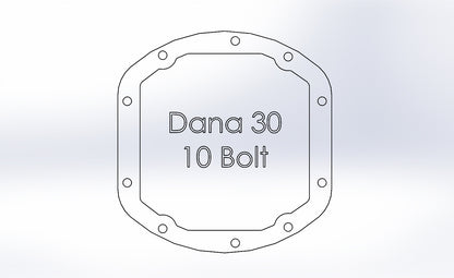 Pro Series Dana 30 Front Differential Cover Black w/ Machined Fins Jeep Wrangler (TJ/JK) 97-18 aFe Power-5