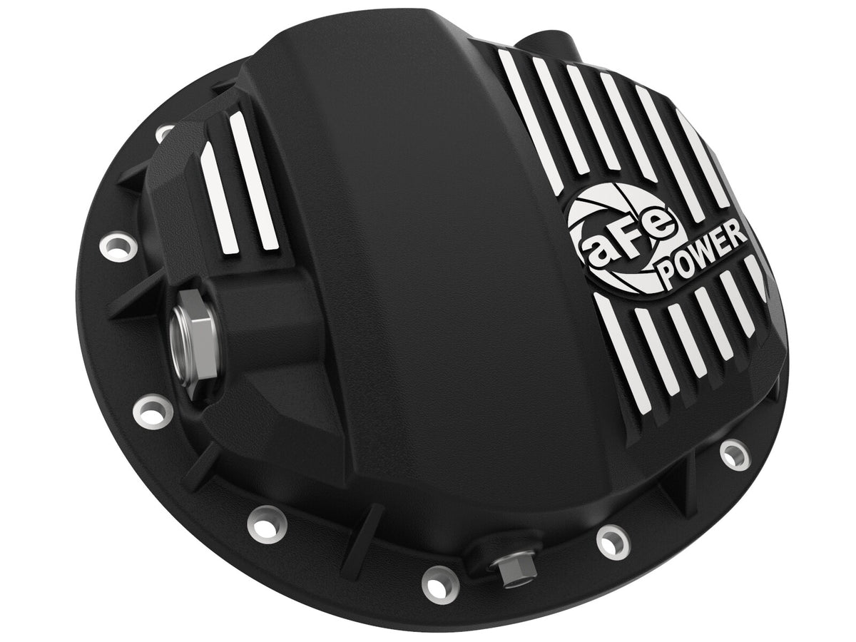 Pro Series Rear Differential Cover w/ Machined Fins GM Gas Trucks/SUVs 19-26 (Gmch 9.5) aFe Power-6