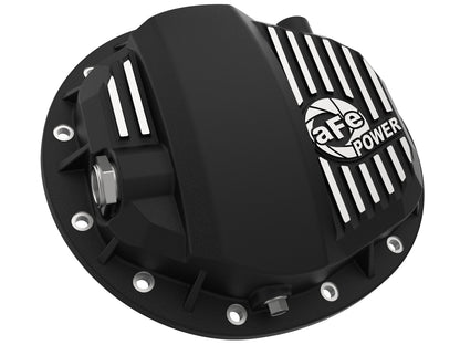 Pro Series Rear Differential Cover w/ Machined Fins GM Gas Trucks/SUVs 19-26 (Gmch 9.5) aFe Power-6