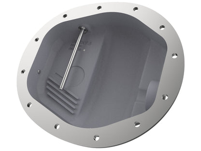Pro Series Rear Differential Cover w/ Machined Fins GM Gas Trucks/SUVs 19-26 (Gmch 9.5) aFe Power-7