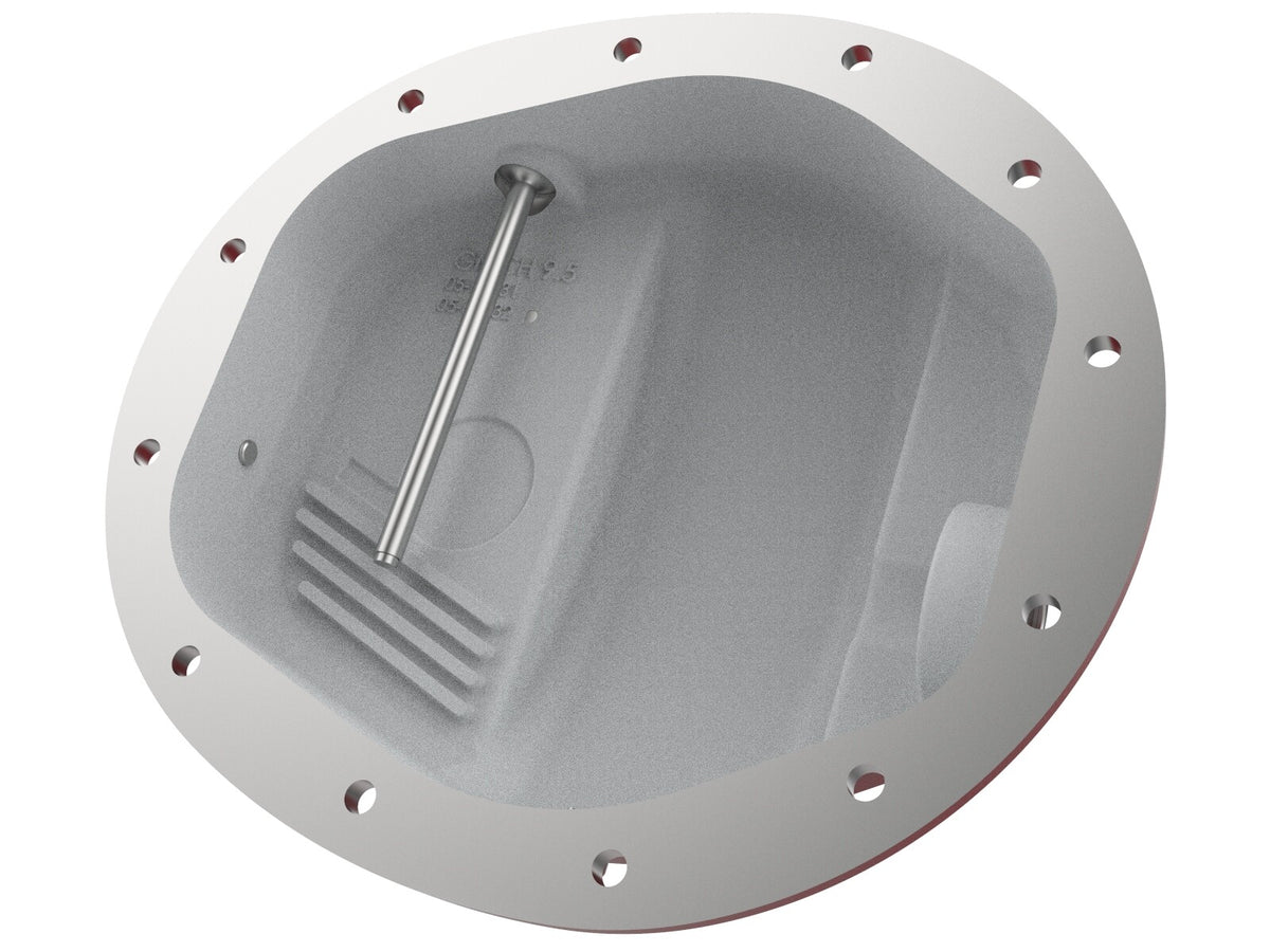 Pro Series Rear Differential Cover w/ Machined Fins GM Gas Trucks/SUVs 19-26 (Gmch 9.5) aFe Power-2