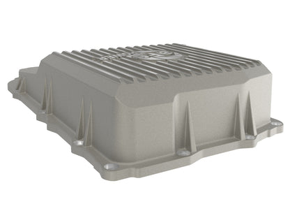 Street Series Transmission Pan Raw w/ Machined Fins Ram Trx 21-24 (8HP95 Transmission) aFe Power-3