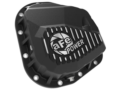 Pro Series 9.75 Rear Differential Cover Black w/ Machined Fins Ford F-150/Raptor 97-23 (9.75-12) aFe Power-2