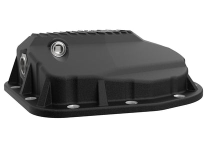 Pro Series 9.75 Rear Differential Cover Black w/ Machined Fins Ford F-150/Raptor 97-23 (9.75-12) aFe Power-4