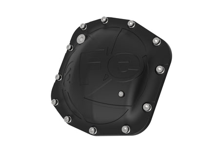 Pro Series Front Differential Cover Black Jeep Wrangler (Jl) 18-26/ Gladiator (Jt) 20-26 (Dana M210) aFe Power