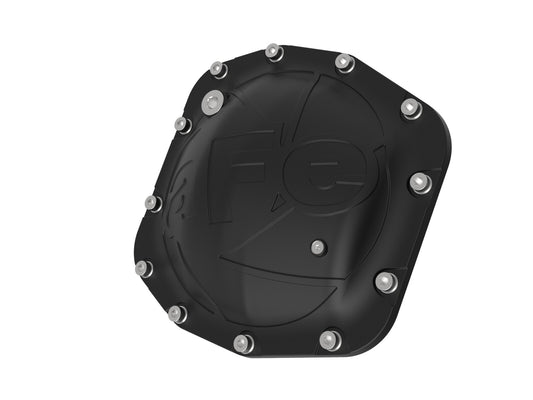 Pro Series Front Differential Cover Black Jeep Wrangler (Jl) 18-26/ Gladiator (Jt) 20-26 (Dana M210) aFe Power