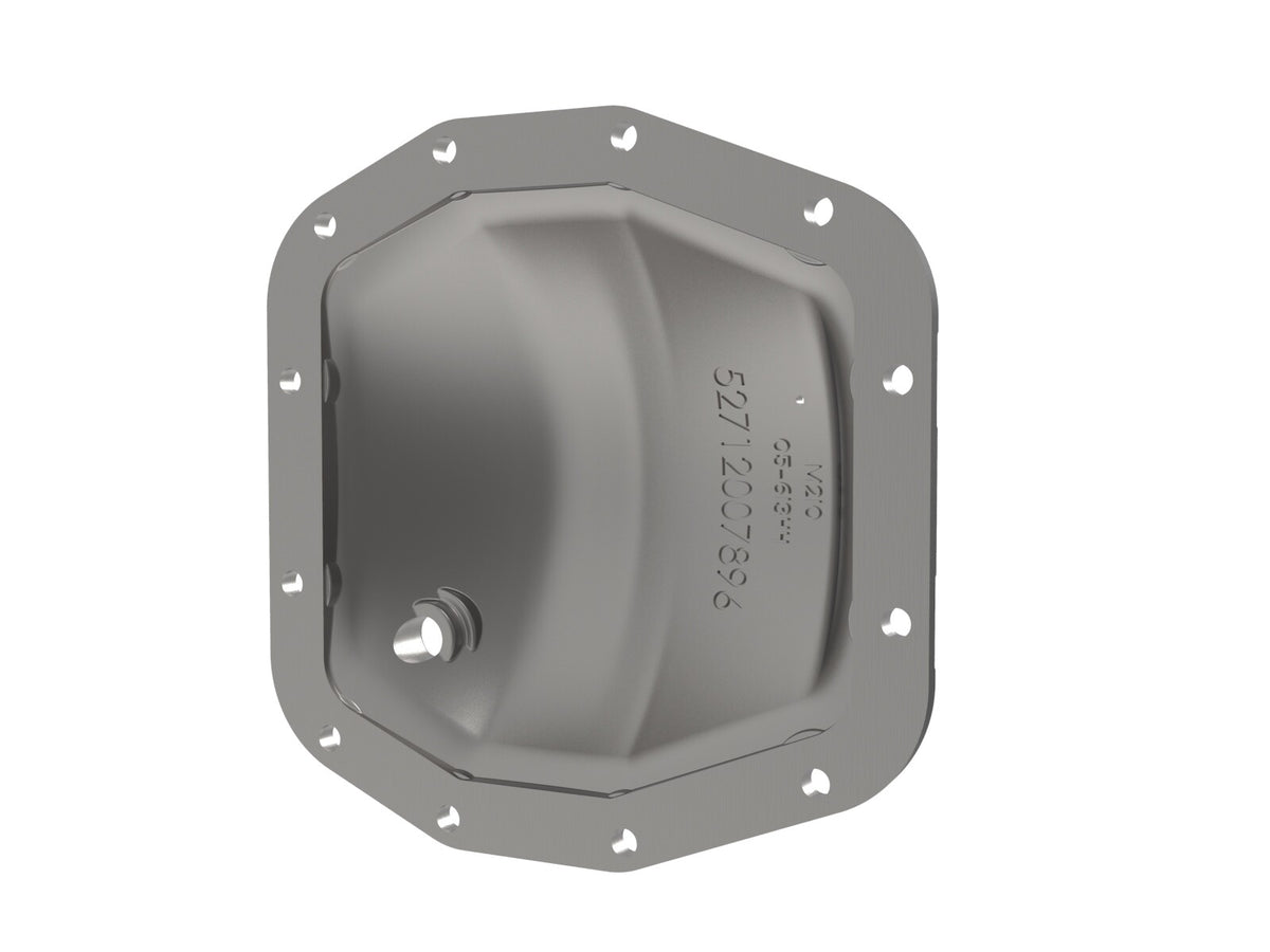 Pro Series Front Differential Cover Black Jeep Wrangler (Jl) 18-26/ Gladiator (Jt) 20-26 (Dana M210) aFe Power-1