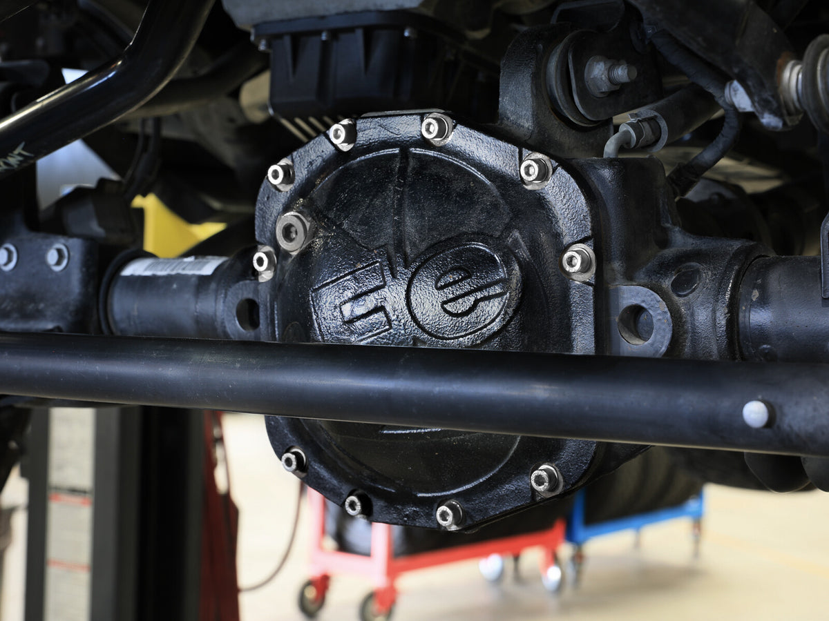 Pro Series Front Differential Cover Black Jeep Wrangler (Jl) 18-26/ Gladiator (Jt) 20-26 (Dana M210) aFe Power-4