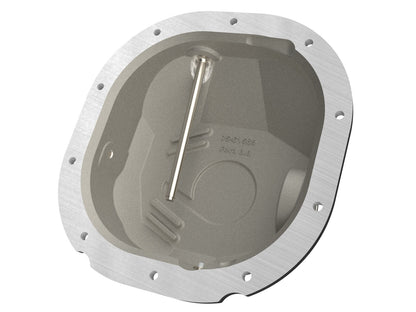 Pro Series Rear Differential Cover Black w/ Machined Fins Ford F-150 90-14 (Ford 8.8) aFe Power-2