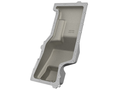 Pro Series Engine Oil Pan Black w/ Machined Fins GM Trucks/SUVs 20-26 L6-3.0L (td) LM2/LZ0 aFe Power-2