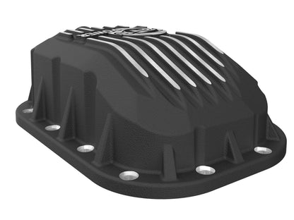 Pro Series Engine Oil Pan Black w/ Machined Fins Jeep Wrangler (Jl)/Gladiator (Jt) 18-26 V6-3.6L aFe Power-3