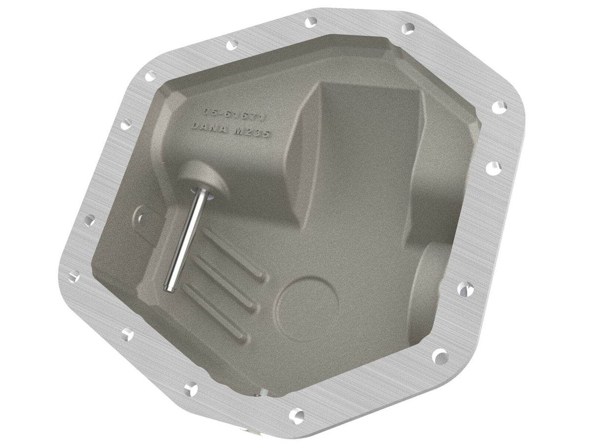 Pro Series Front Differential Cover Black w/ Machined Fins Ford F-250/350 23-26 aFe Power-2